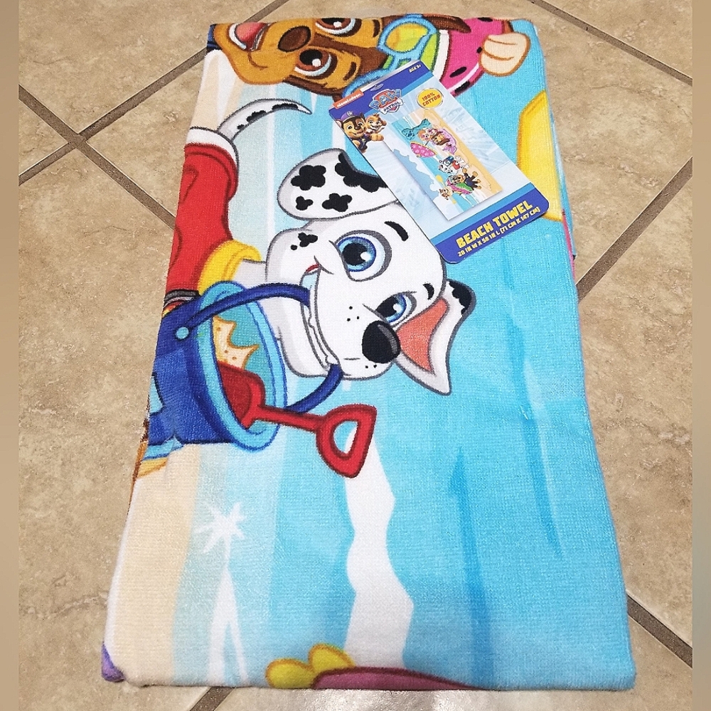 Nickelodeon Paw Patrol 28 x 58 Inch Beach Towel
